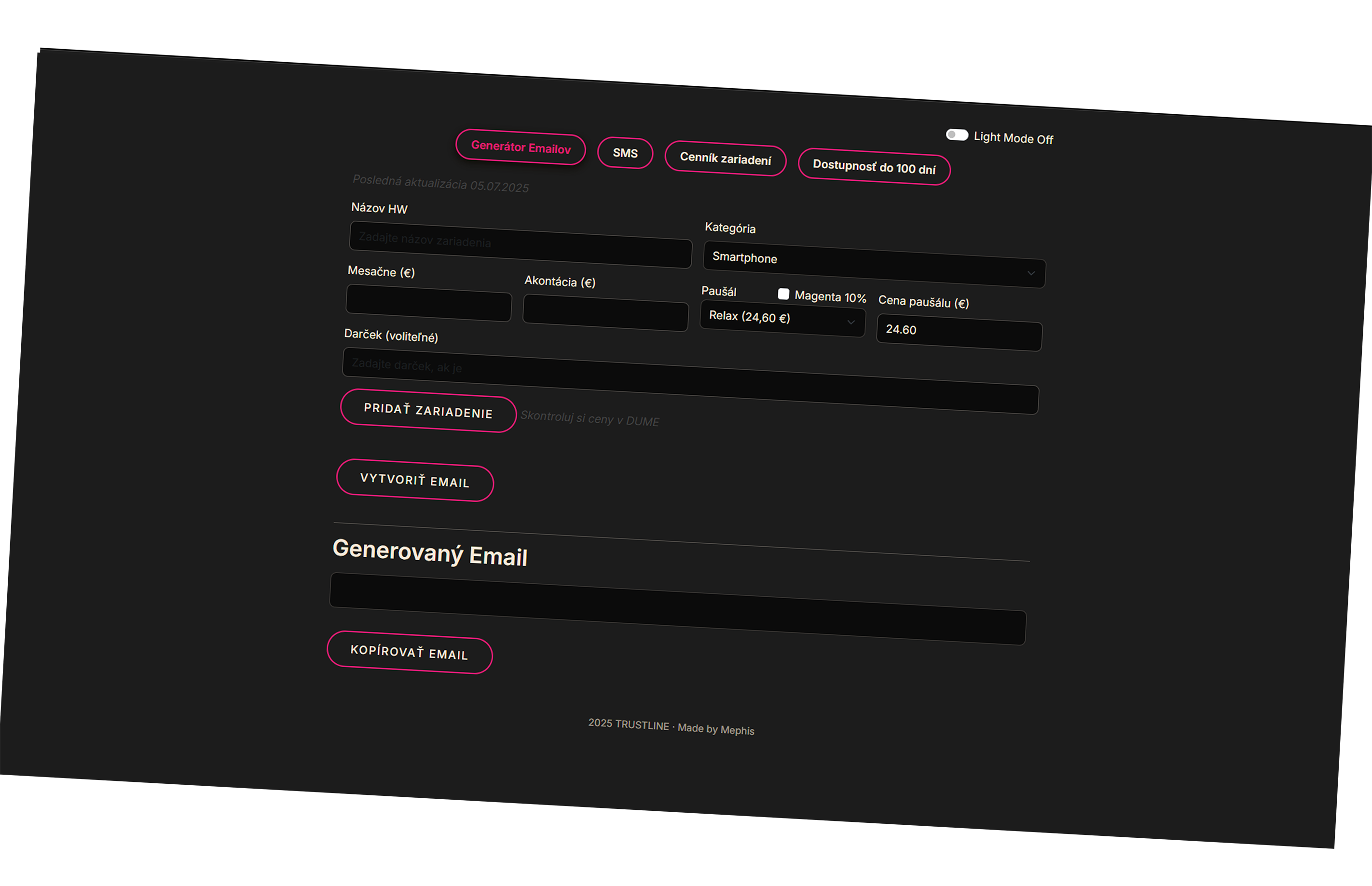 Telekom Internal Tools